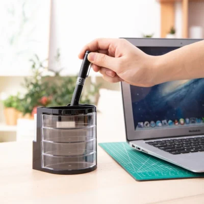 deli w9133 desk organizer blackpen holderdeliscooboo91336921734991331 956909