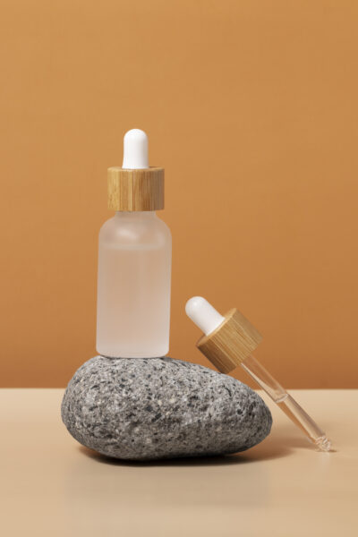 skin care banner with lotion scaled