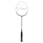 Li-Ning Turbo X 90 III Unstrung Badminton Racket – G6 | Lightweight Graphite Frame for Power & Control | Black/White/Maroon | Ideal for Intermediates