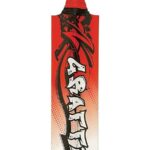 Vicky Graffiti Pro Poplar Willow Cricket bat, Red