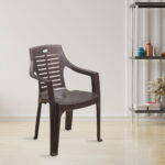 Nilkamal CHR6020 Plastic Armchair (Weather Brown)