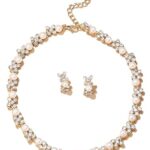 Necklace Jewellery Set for Women Latest Stylish Design Fancy Pearl Choker