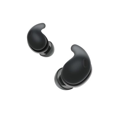 Sony New Linkbuds Fit WF-LS910N | Active Noise Cancelling Wireless Bluetooth in Earbuds | Comfortable Fit with New Supporters | High Call Quality with AI-Black