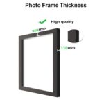 GADGETS WRAP Printed Photo Frame – Matte Wall Painting for Home, Office & Studio Décor (11x9 Inch, Black Frame, Slim Pool Party Design)