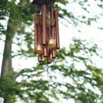 Paradigm Pictures Golden Wind Chimes with Pipes & Hanging Bells – Home, Garden & Balcony Decorative Chimes (24 Inch)