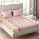 Portico New York Double Bedsheet Set with 2 Pillow Covers (224x254CM) (Sparkle 5)