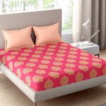 Portico New York Double Bedsheet with 2 Pillow Covers (224x254CM) (Sparkle 1)
