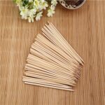 20cm Bamboo Skewers – Natural Wooden Sticks for BBQ, Kabobs, Fruits, Vegetables, Grilling, Appetizers & Party Snacks – Eco-Friendly Biodegradable Disposable Pack