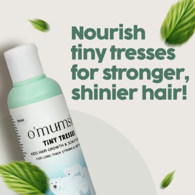 Baby & Kids Hair Oil | Organic Formulation For Growth & Scalp Care | With Rosemary, Amla, Walnut, Bhringraj | 100 ml
