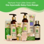Baby Shampoo - Gentle Baby Hair Care & Cleanser - Natural Cleansing with Licorice, Amla & Saffron - Promotes Hair Growth & Scalp Health - Tear Free Organic Baby Hair Shampoo - 200 ml