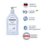 bath & shampoo Hydrolysed Milk Protein Formula Daily Head To Toe Milky Wash No Tear Formula For Newborn Baby 2 In 1 Shampoo & Body Wash- 500 ml