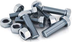 Mayr Zinc-Plated Steel Hex Bolt & Nut Set (M10, 6mm) – Industrial Grade, Pack of 50