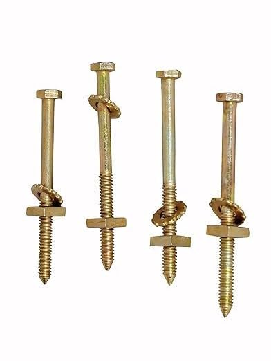Cot Bolt 6 Inch with Nut (10mm) – Pack of 4