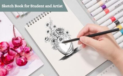 GREESHMA Artists Wiro Bound Sketch Book | A3 Size | 100 Pages - 160 GSM | Ideal for Drawing, Sketching, Mandala, Shading Art, Students, School, Office
