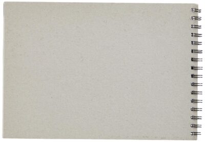 Anupam Pro Sketcher Drawing Book with Butter Paper Pages A4 Size Spiral-Bound Sketchpad 140 GSM for Artists, Kids & Professionals (32 Sheets, 64 Pages)