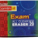 Camlin Kokuyo All Clear Regular Eraser - Pack of 20